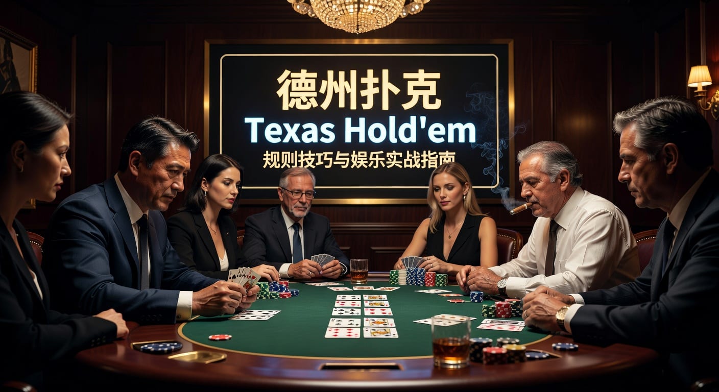 德州扑克 Texas Hold'em 实战入门与读牌技巧