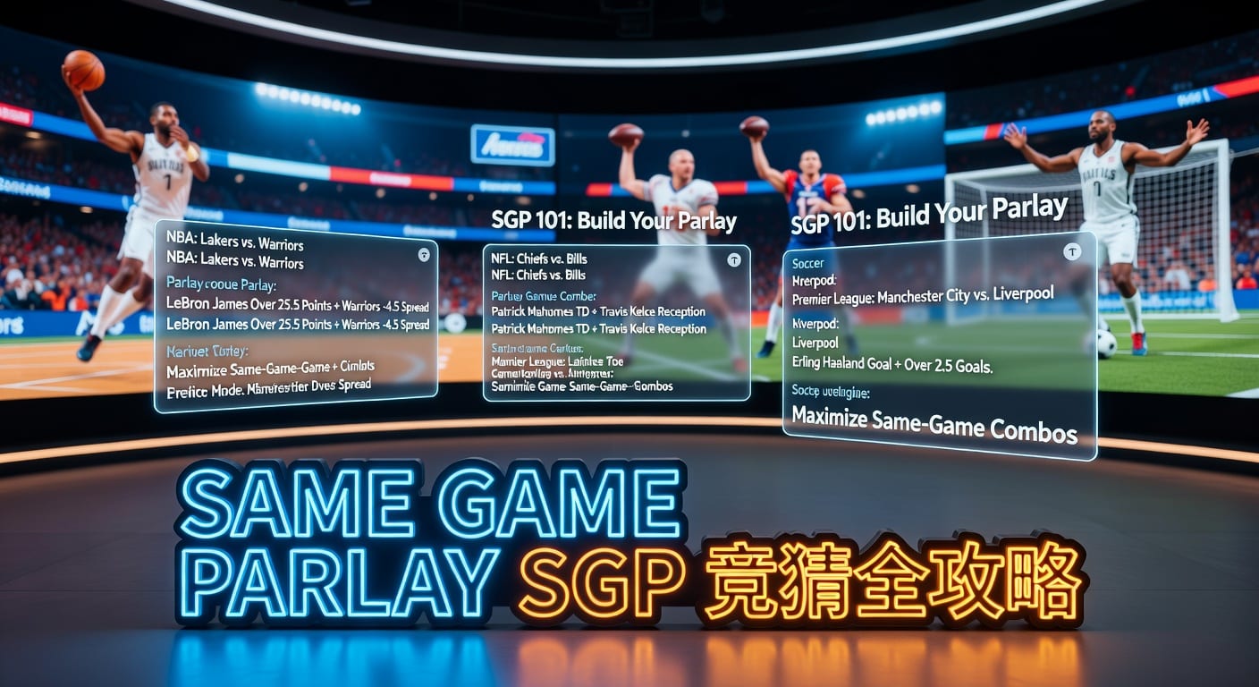 same game parlay SGP：投注逻辑与风险控制