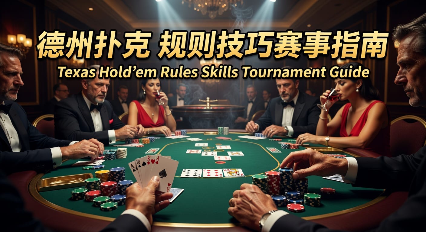 德州扑克实战解析：规则、位置、概率与策略