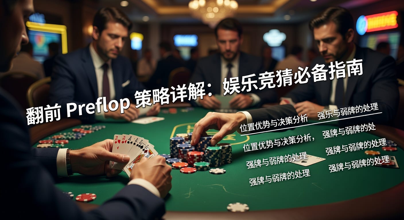 翻前 preflop：德州开局决策与实战判断