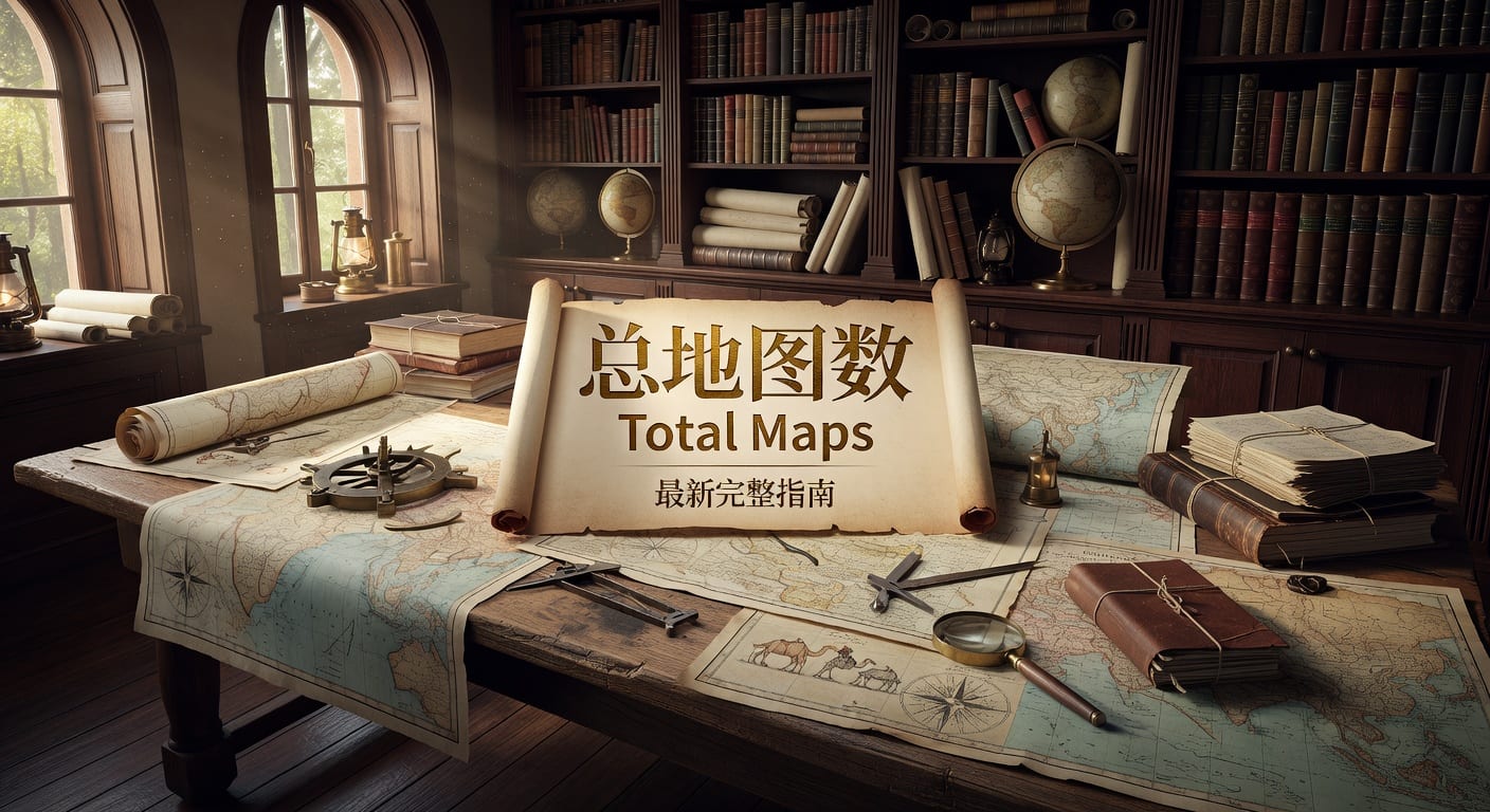 总地图数 Total Maps：体育赛事数据解读