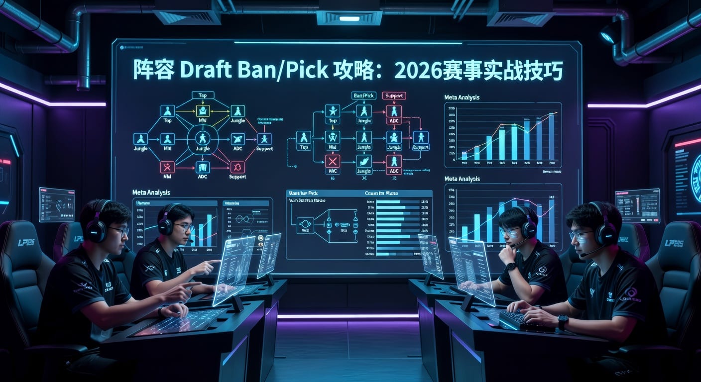 阵容 Draft Ban/Pick：2026年选人禁用与阵型思路