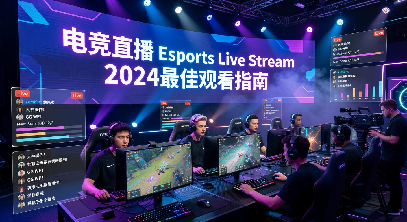 电竞直播 Esports Live Stream：2026年观赛与运营解析